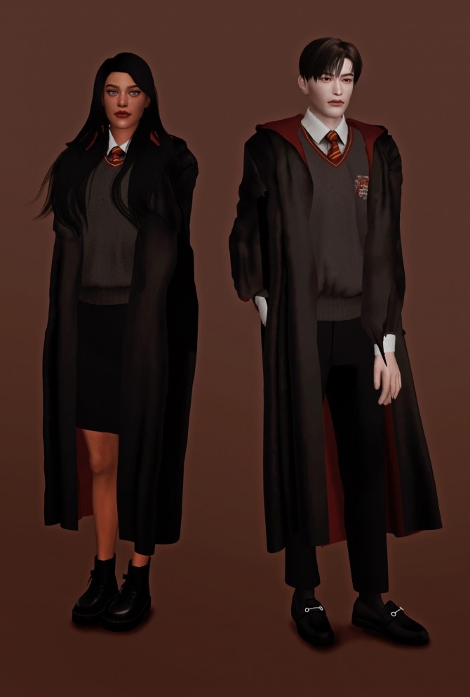 harry potter sims 4 robes